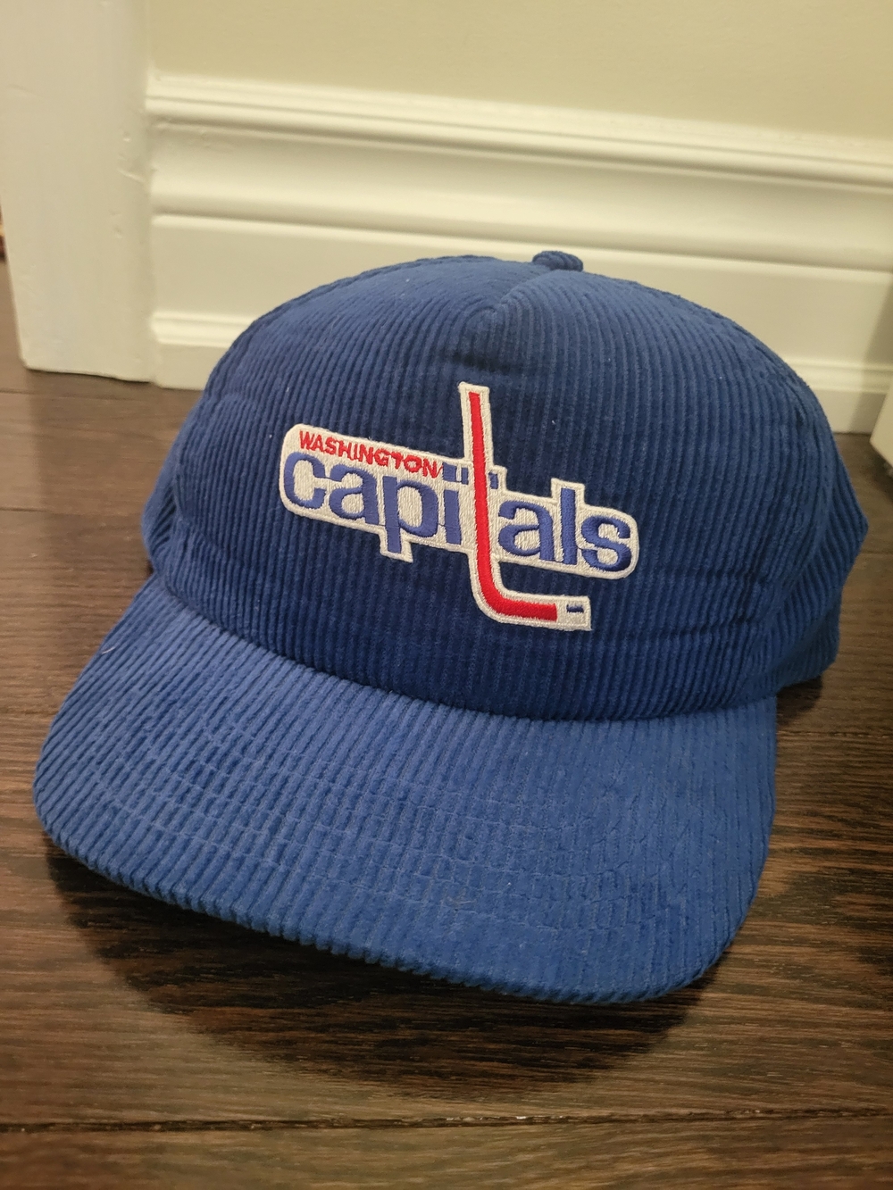 Washington Capitals Corduroy Snapback Hat